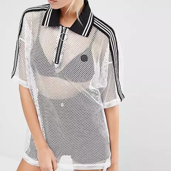 UNIF Tops - UNIF Laser Cut Polo Shirt Very Rare Size M NWOT'S